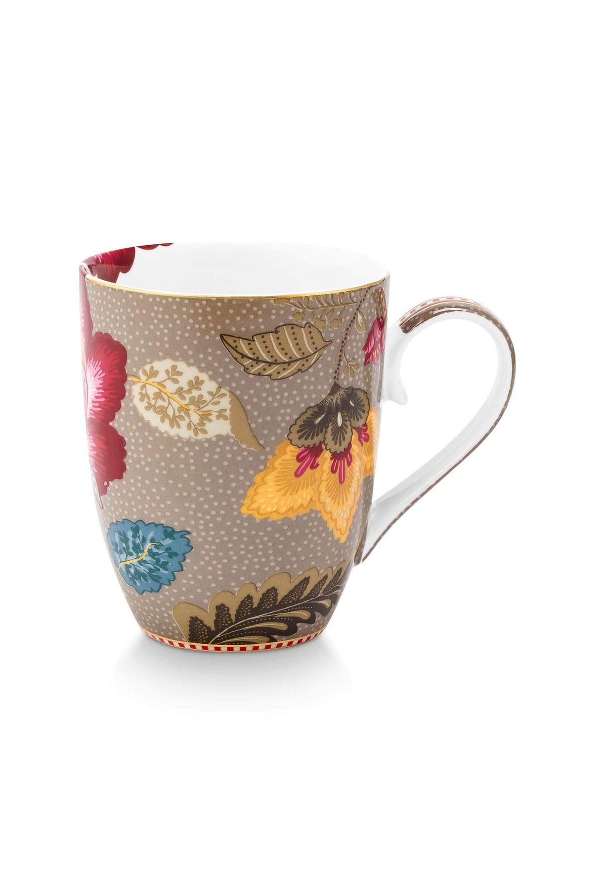 Breakfast Set Blooming Tales Fantasy Khaki  (Set 3 Pieces)