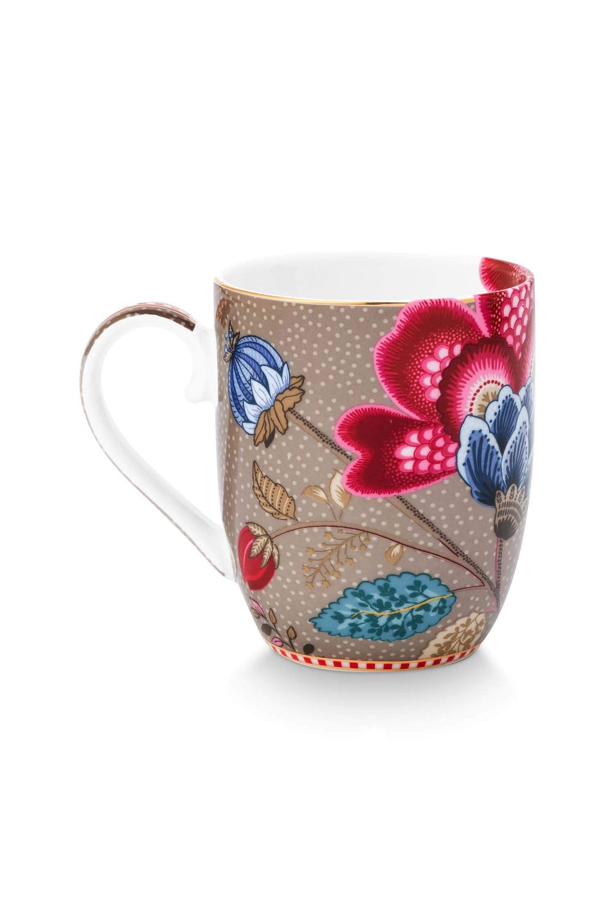 Mugs Blooming Tales Fantasy Khaki 200ml (Set 2 Pieces)