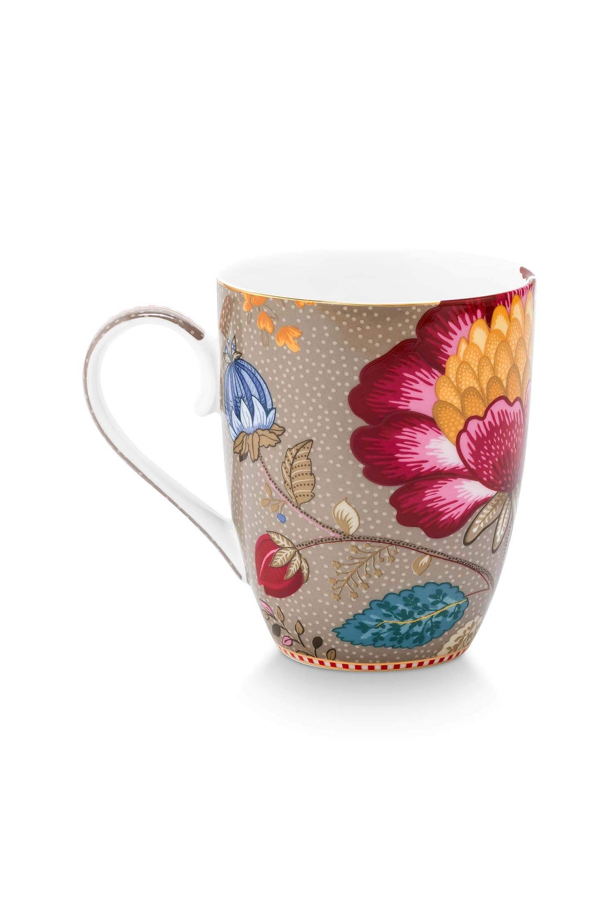 Breakfast Set Blooming Tales Fantasy Khaki  (Set 3 Pieces)