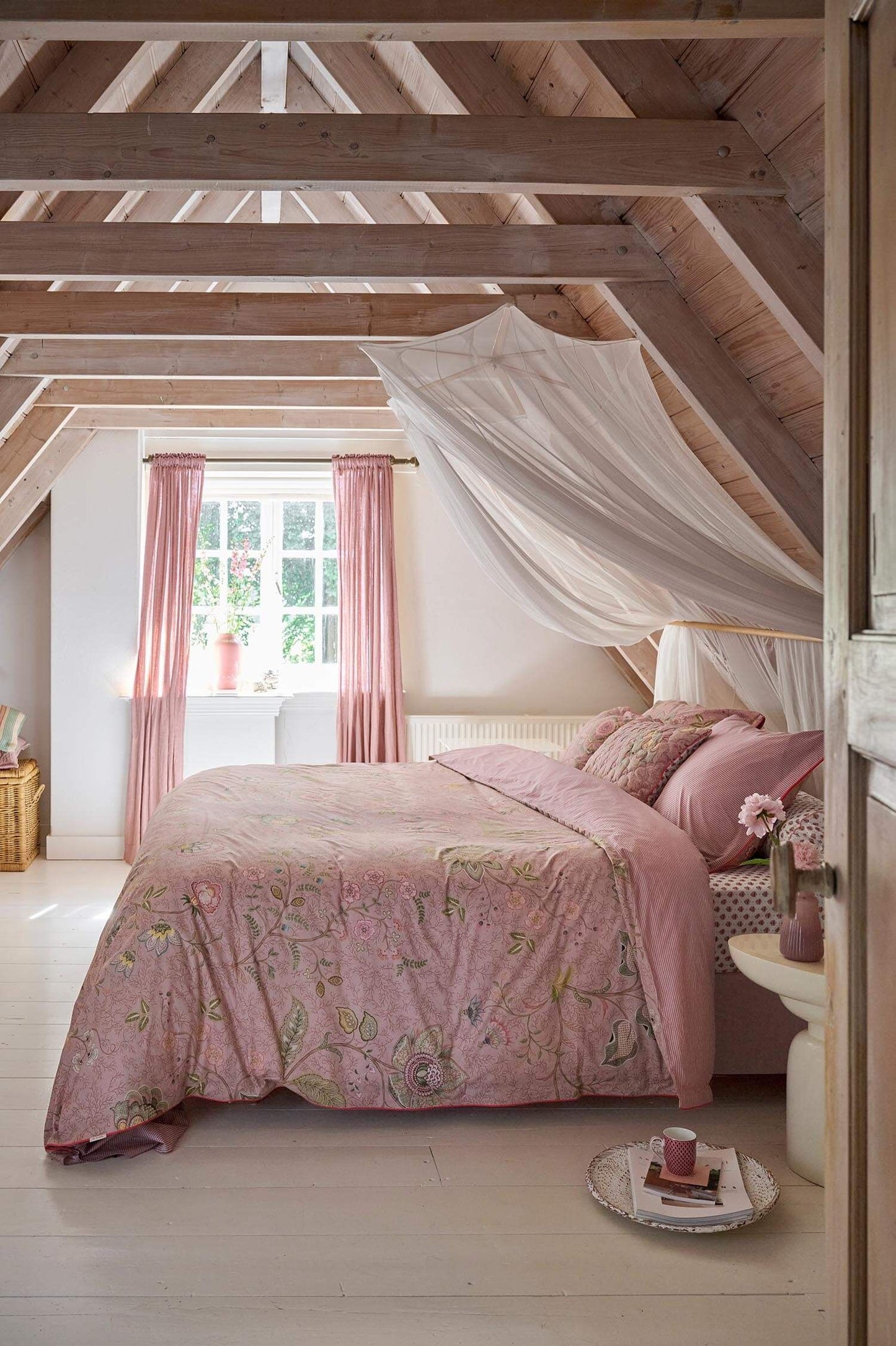Duvet Cover Set Mumbai Morning Pink