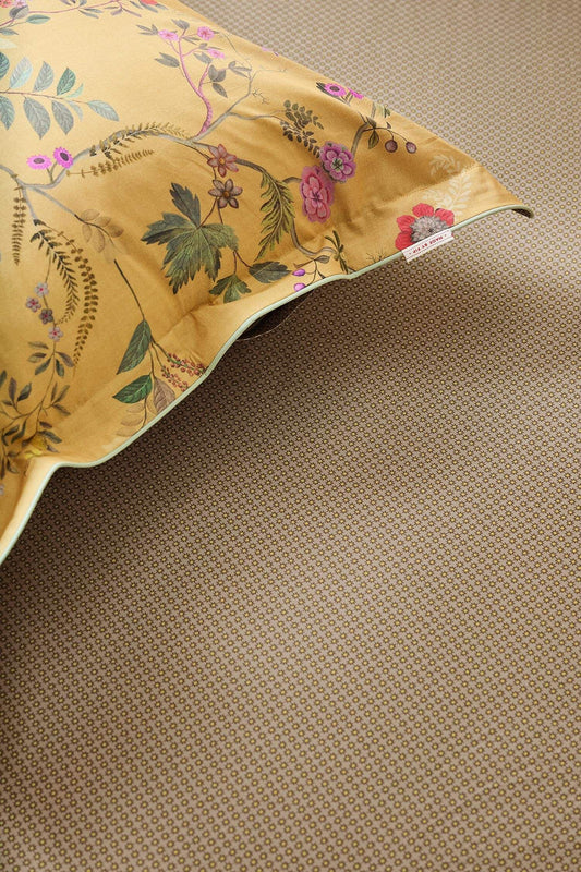 Twinkle Star Yellow Khaki -  fitted sheets