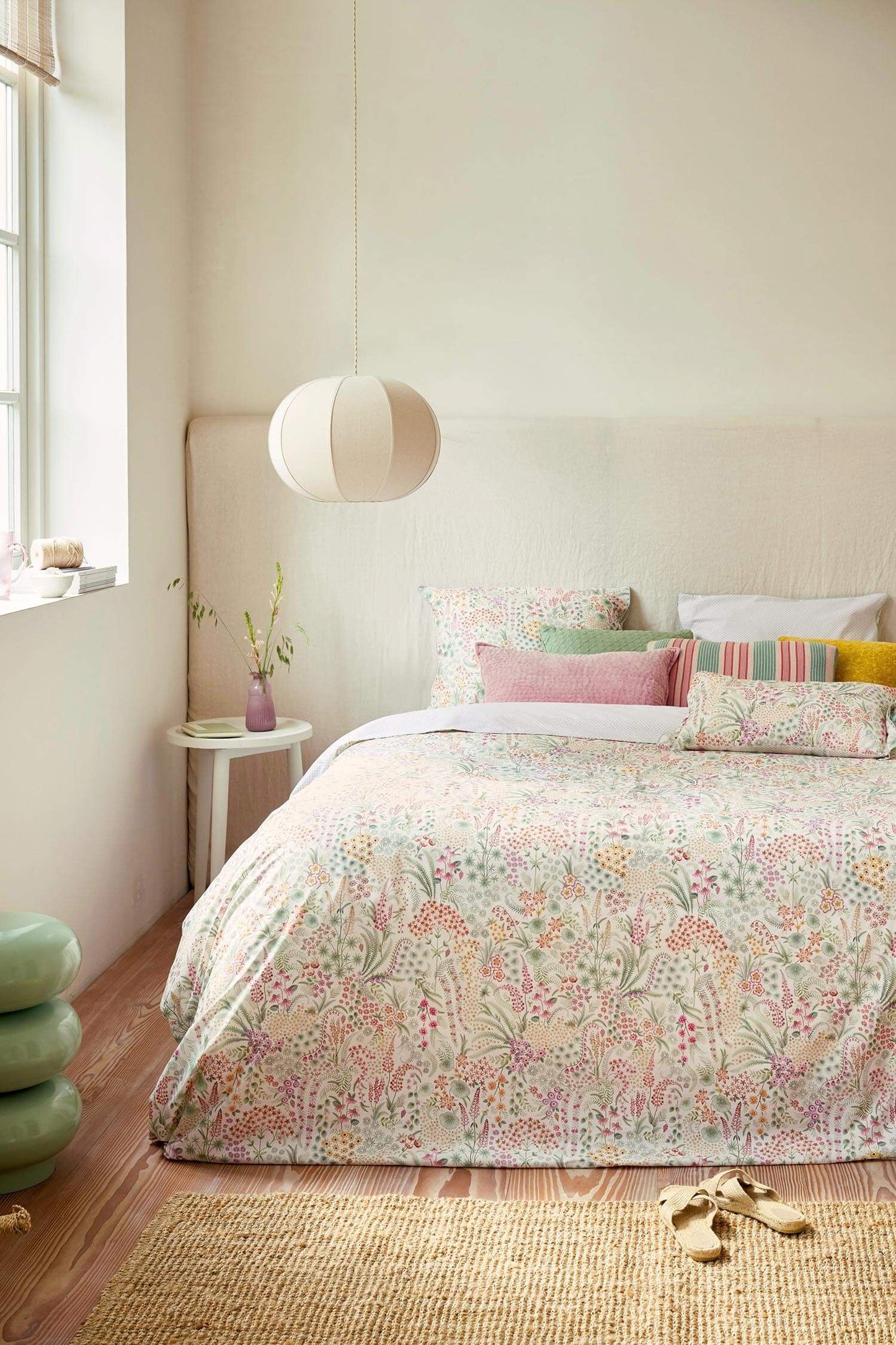 Cushion Lodi Garden Off-white