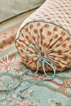 Load image into Gallery viewer, Roll Cushion Jaipur Flower Green
