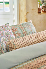 Load image into Gallery viewer, Roll Cushion Jaipur Flower Green
