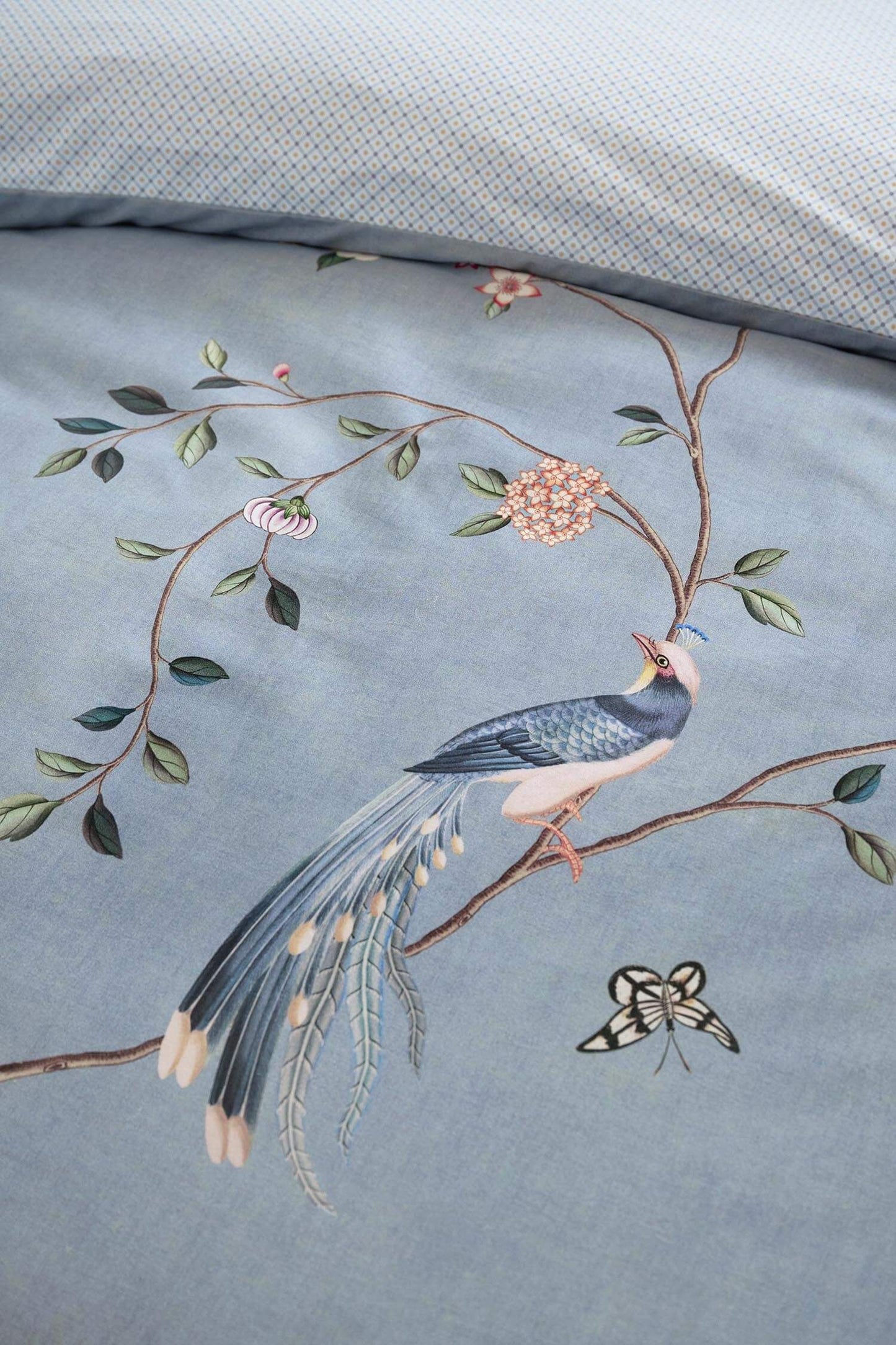 Bamboo Blossom Light Blue Duvet Cover