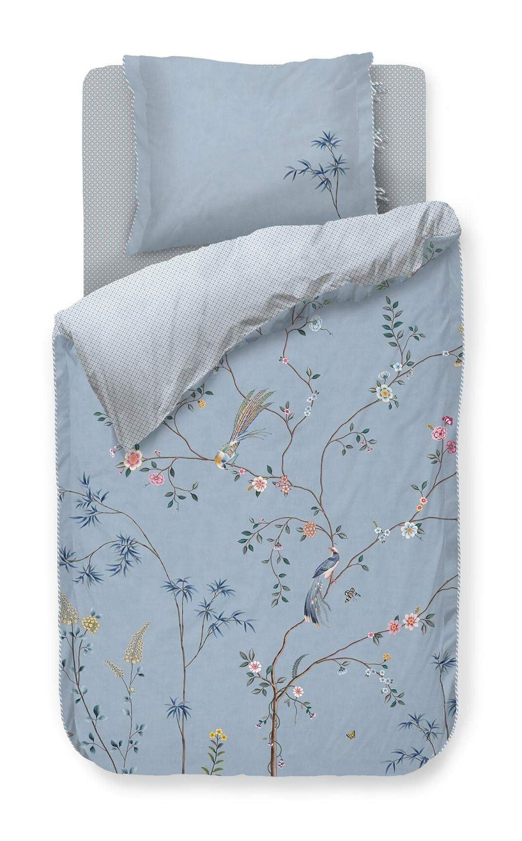 Bamboo Blossom Light Blue Duvet Cover