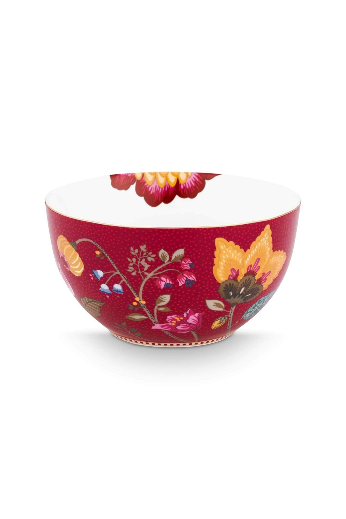 Breakfast Set Blooming Tales Fantasy Dark Red (Set 3 Pieces)