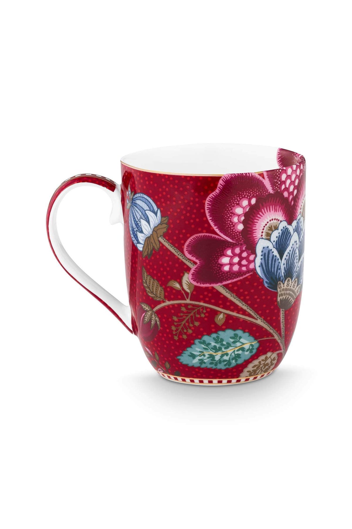 Mugs Blooming Tales Fantasy Dark Red 200ml (Set 2 Pieces)