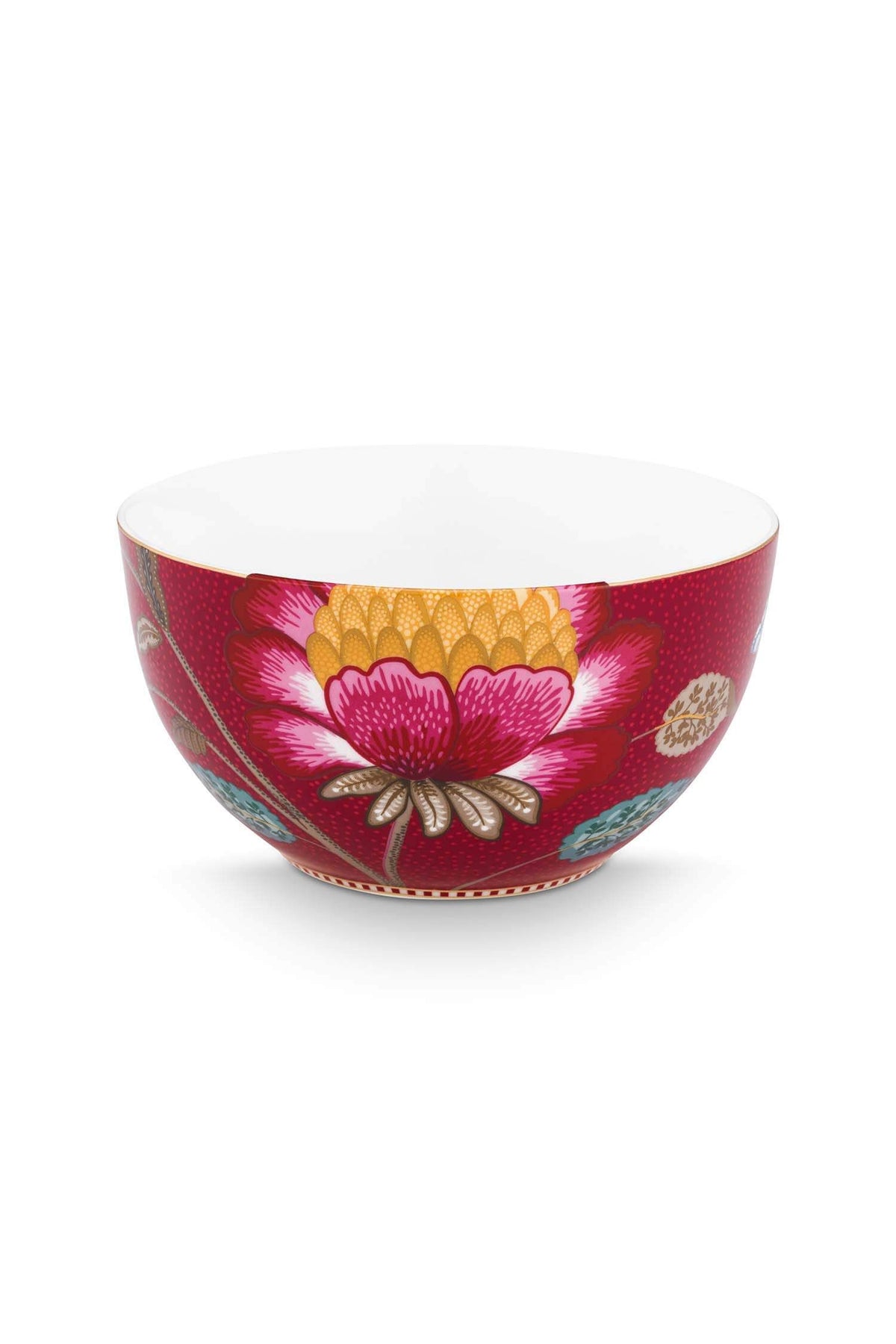 Breakfast Set Blooming Tales Fantasy Dark Red (Set 3 Pieces)