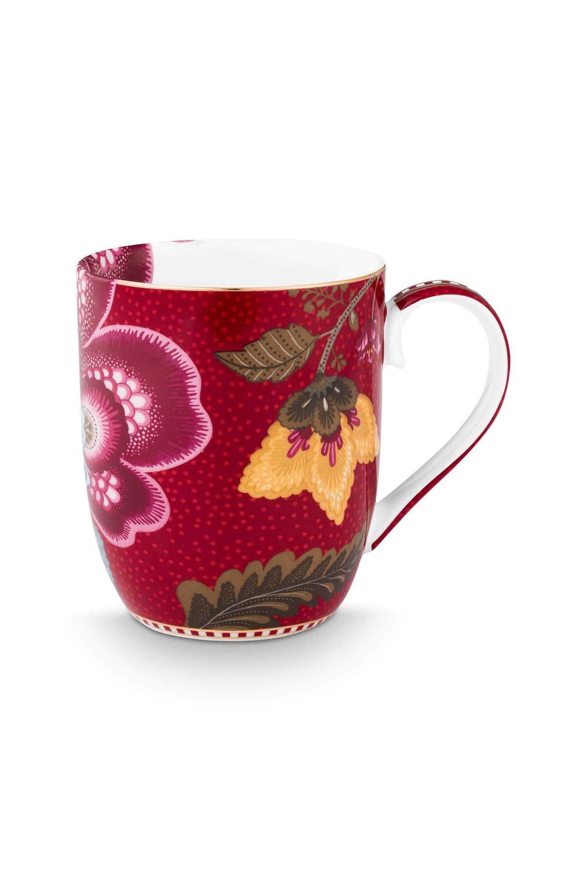 Mugs Blooming Tales Fantasy Dark Red 200ml (Set 2 Pieces)