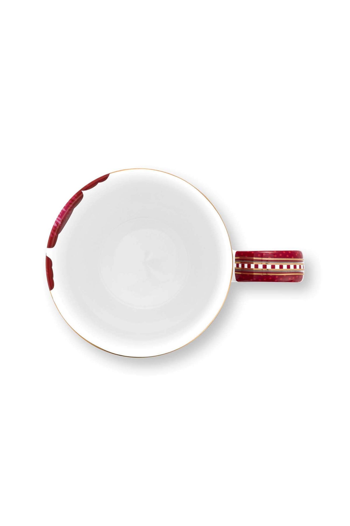 Breakfast Set Blooming Tales Fantasy Dark Red (Set 3 Pieces)