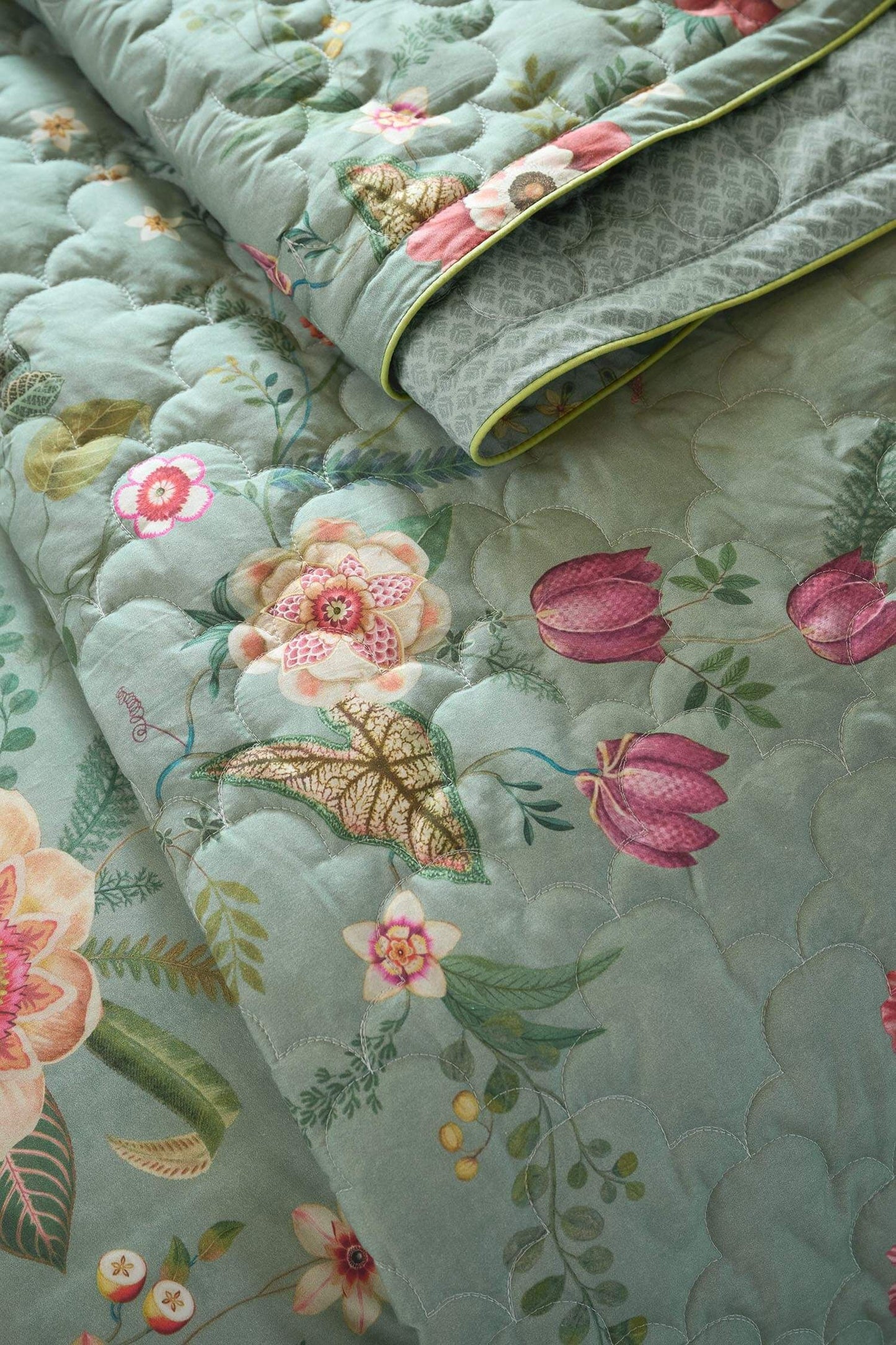 Everbloom Quilt - green