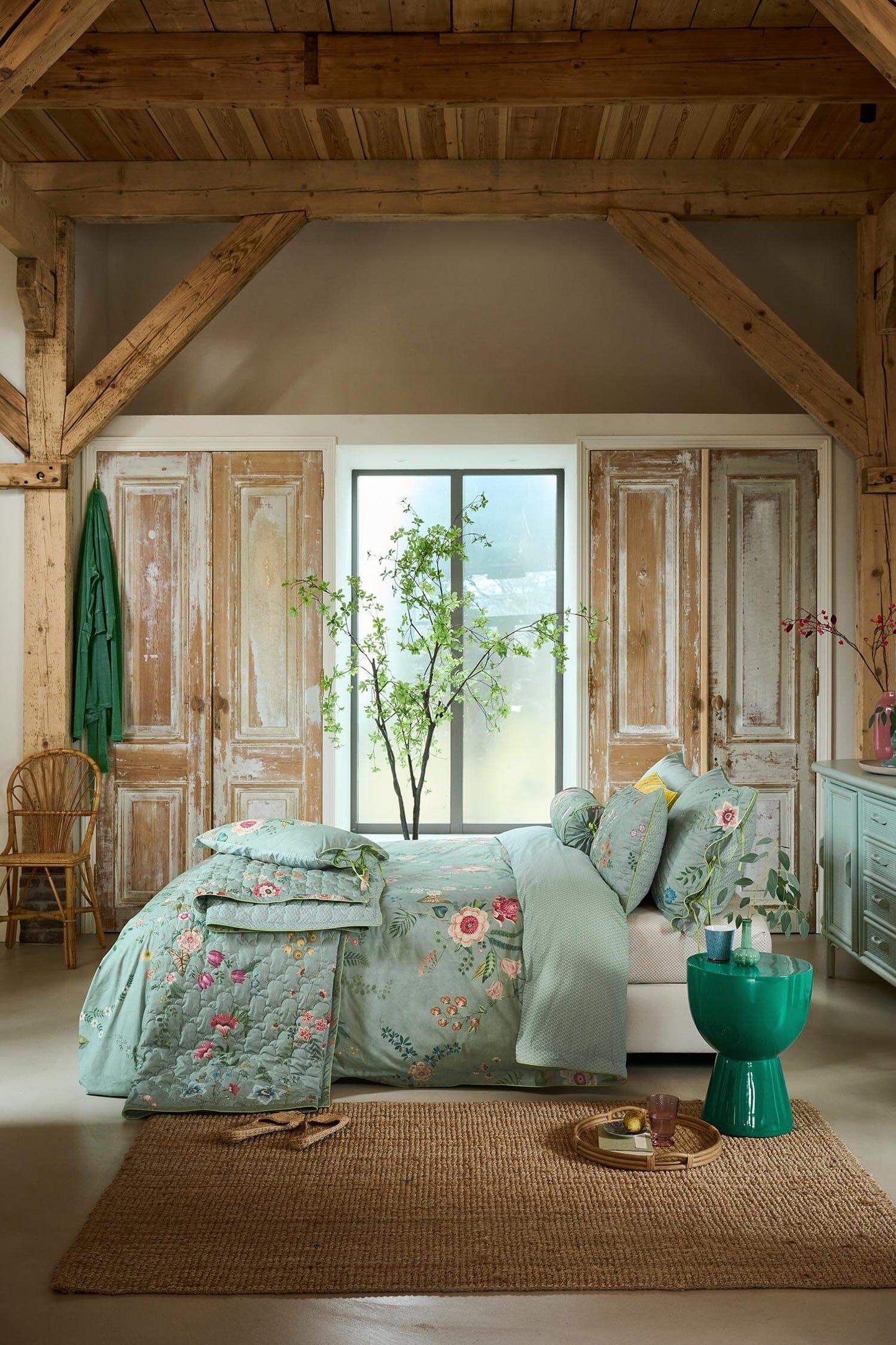 Everbloom Quilt - green