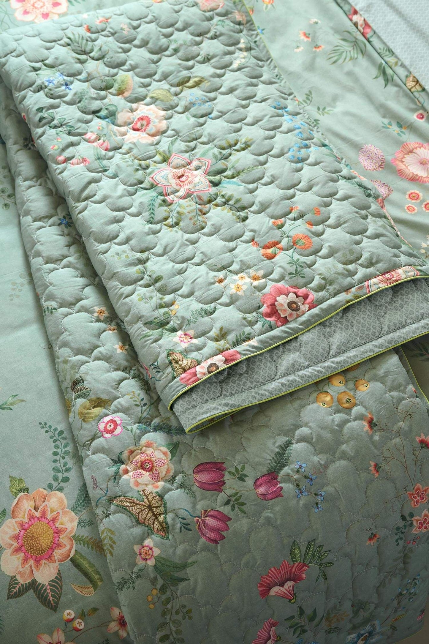 Everbloom Quilt - green