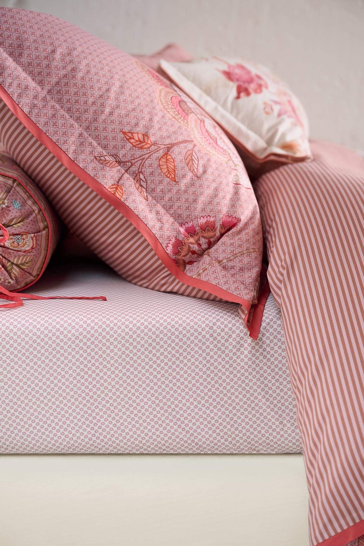 Twinkle Star - fitted sheets White Pink