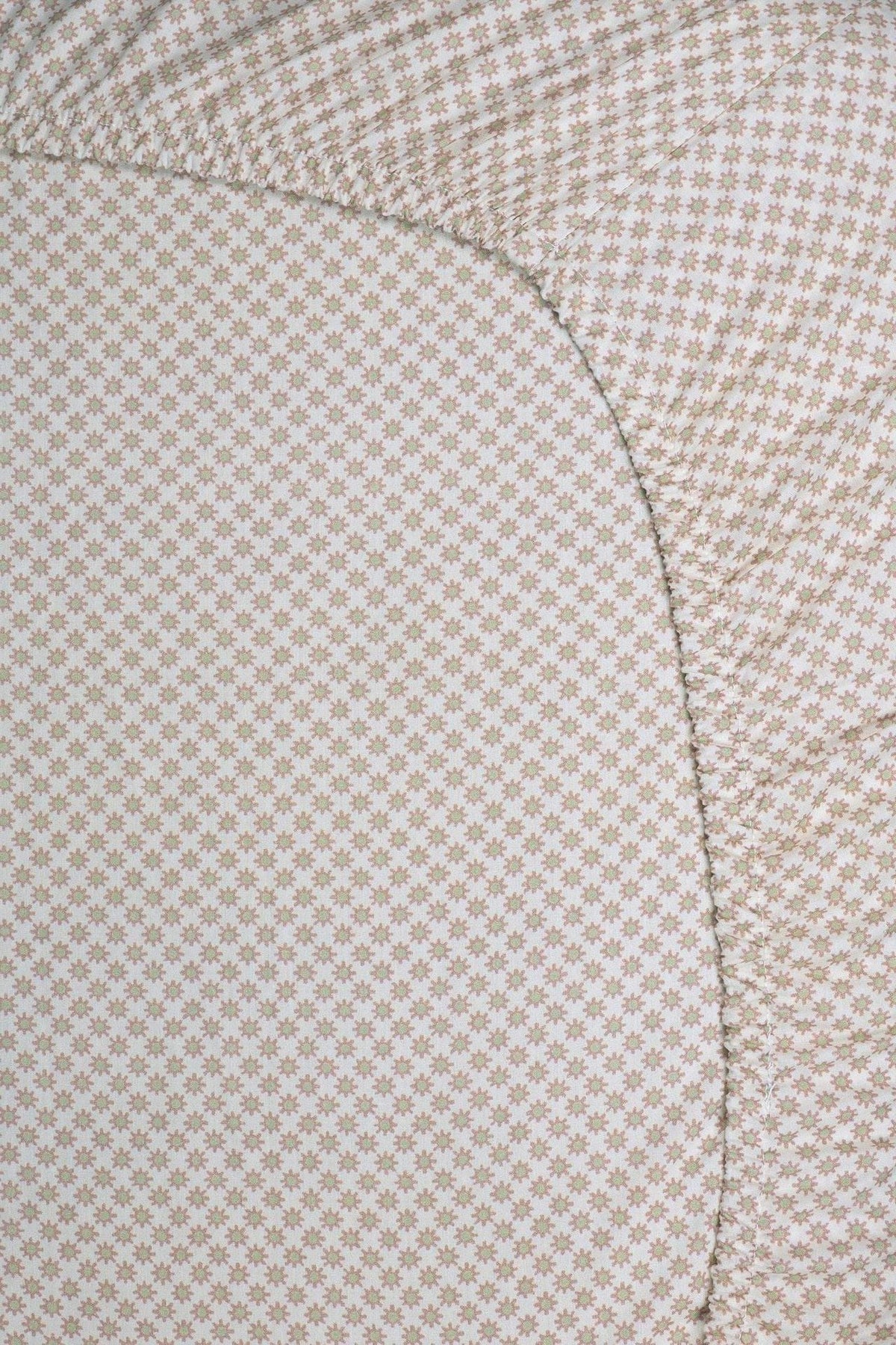 Twinkle Star - fitted sheets White Green