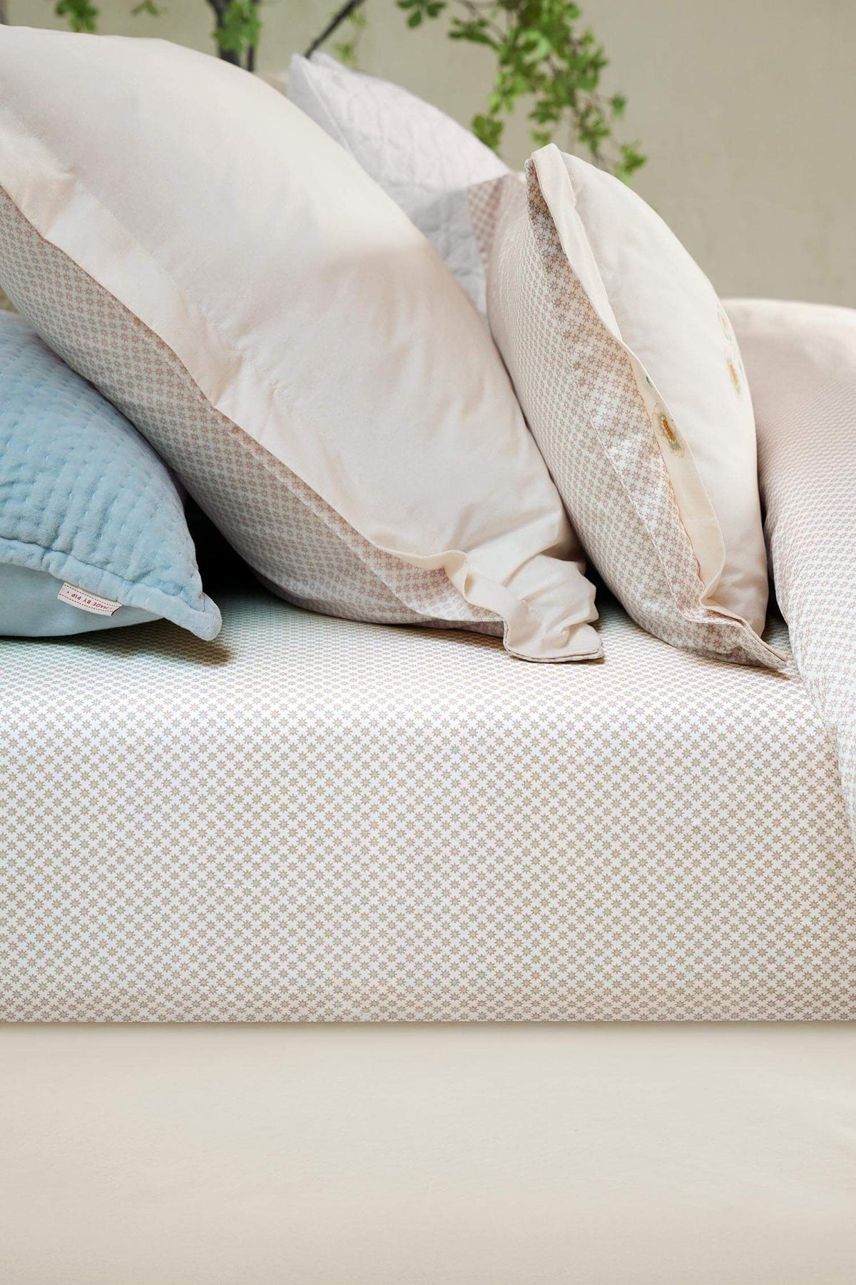 Twinkle Star - fitted sheets White Green