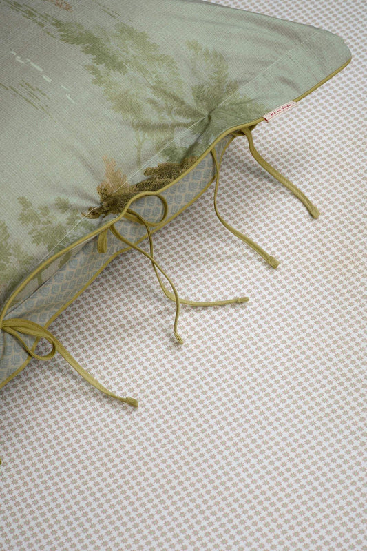 Twinkle Star - fitted sheets White Green