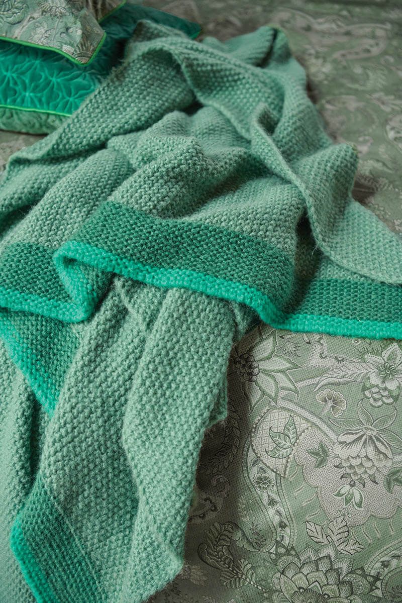 Bonnuit throw green