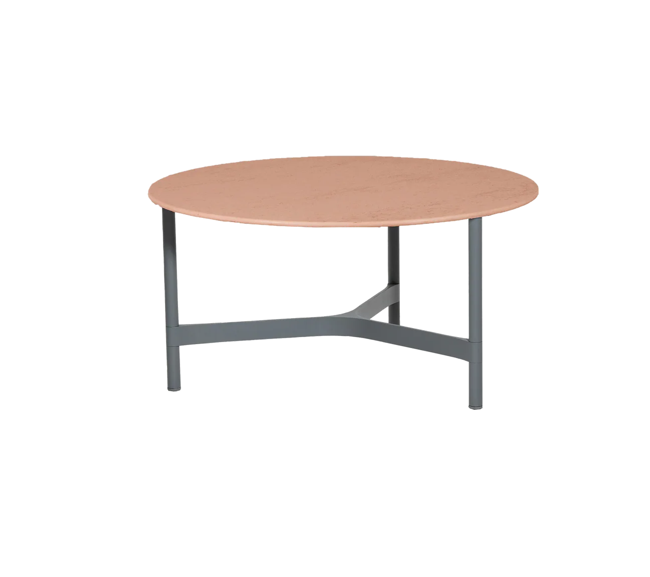 Twist aluminium coffee table