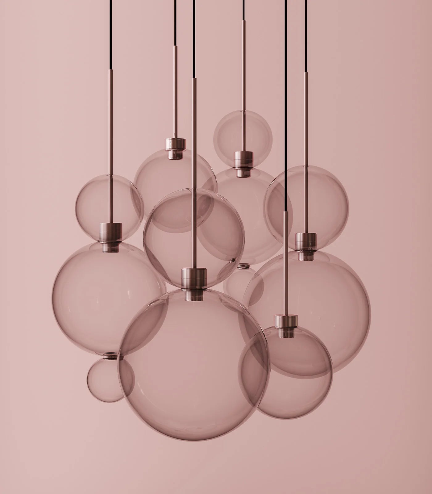 Opium Suspension transparent lamp