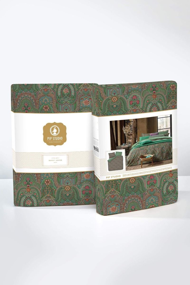 Duvet Cover Set Little Jabali Green