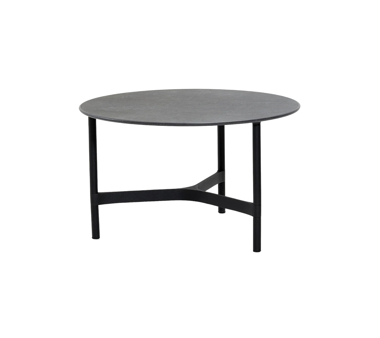 Twist aluminium coffee table