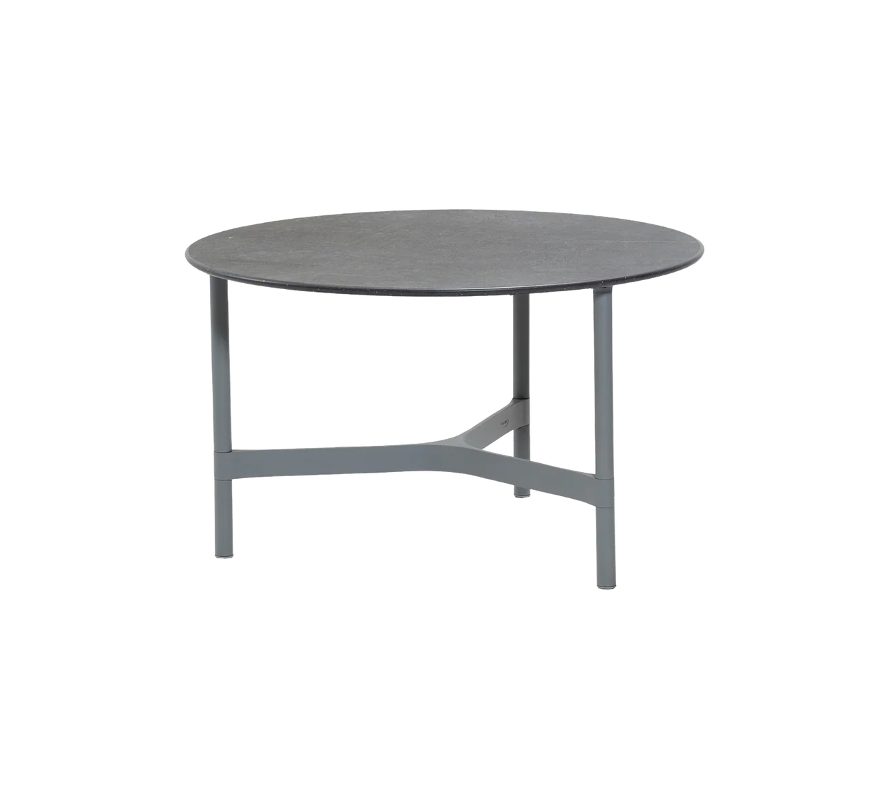 Twist aluminium coffee table