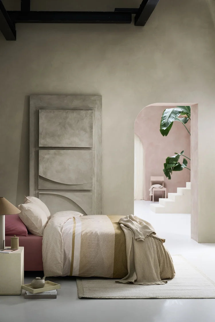 Mira Gold Duvet Cover