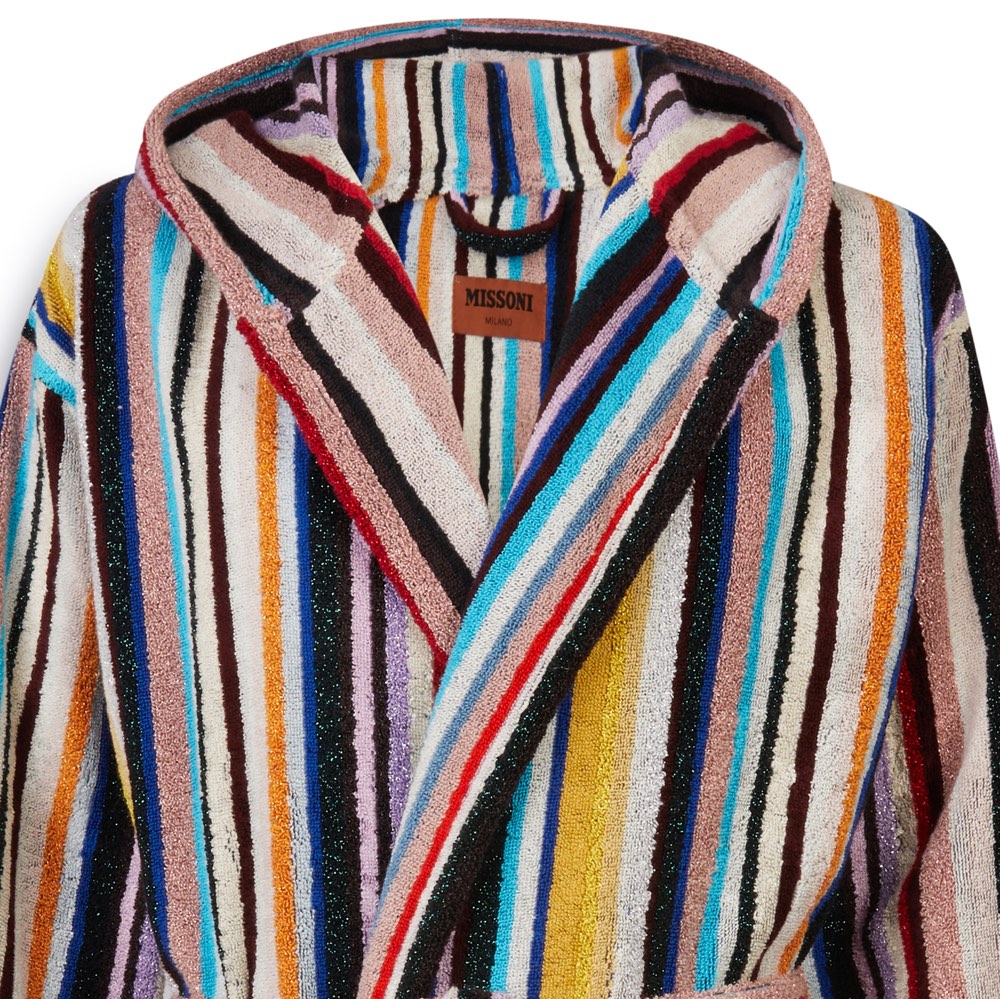 Chandler bathrobe with lurex