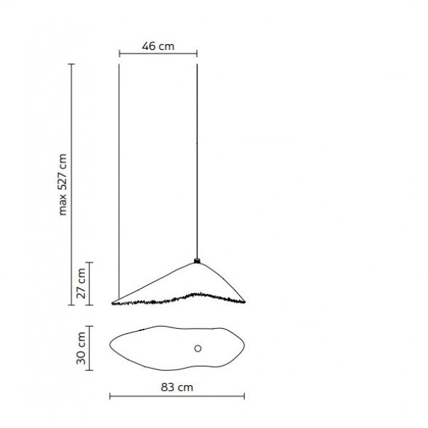 Moby Dick suspension lamp