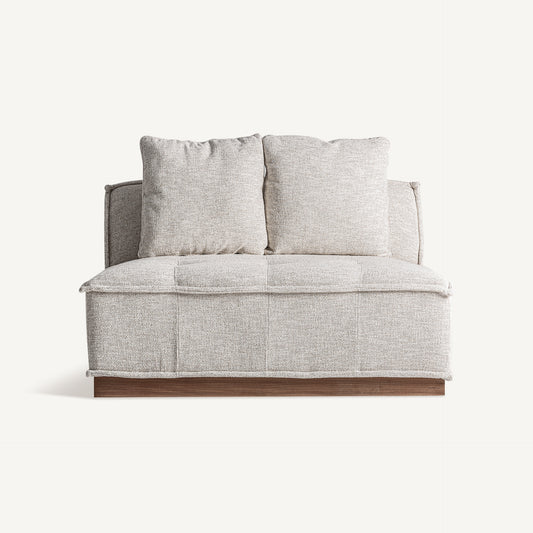 VITTEL CENTRAL SOFA MODULE (TEKA WOOD)