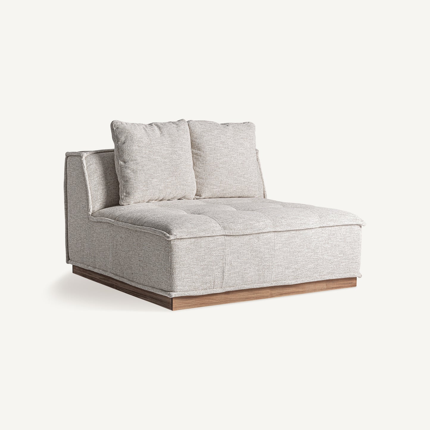 VITTEL CENTRAL SOFA MODULE (TEKA WOOD)