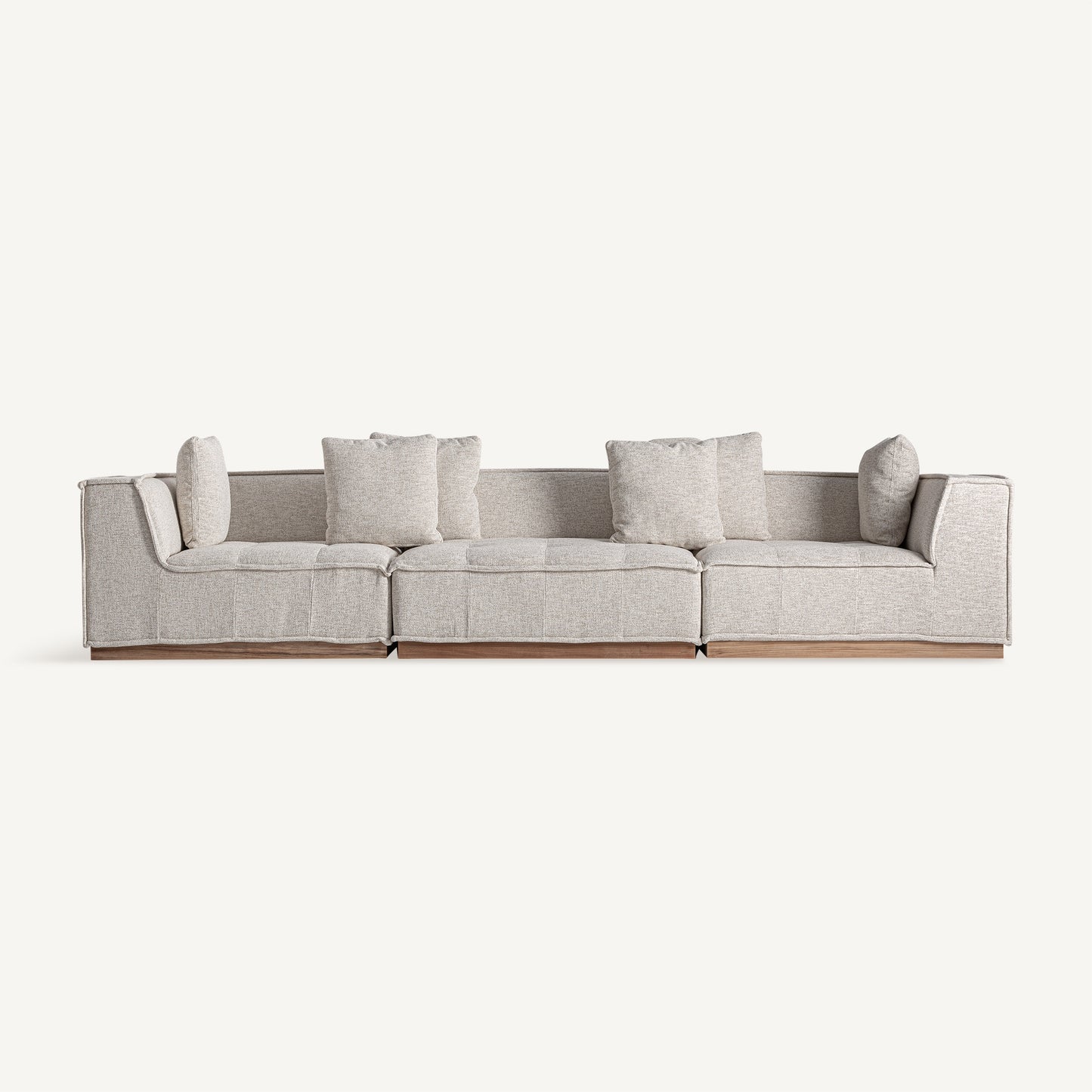 VITTEL CENTRAL SOFA MODULE (TEKA WOOD)