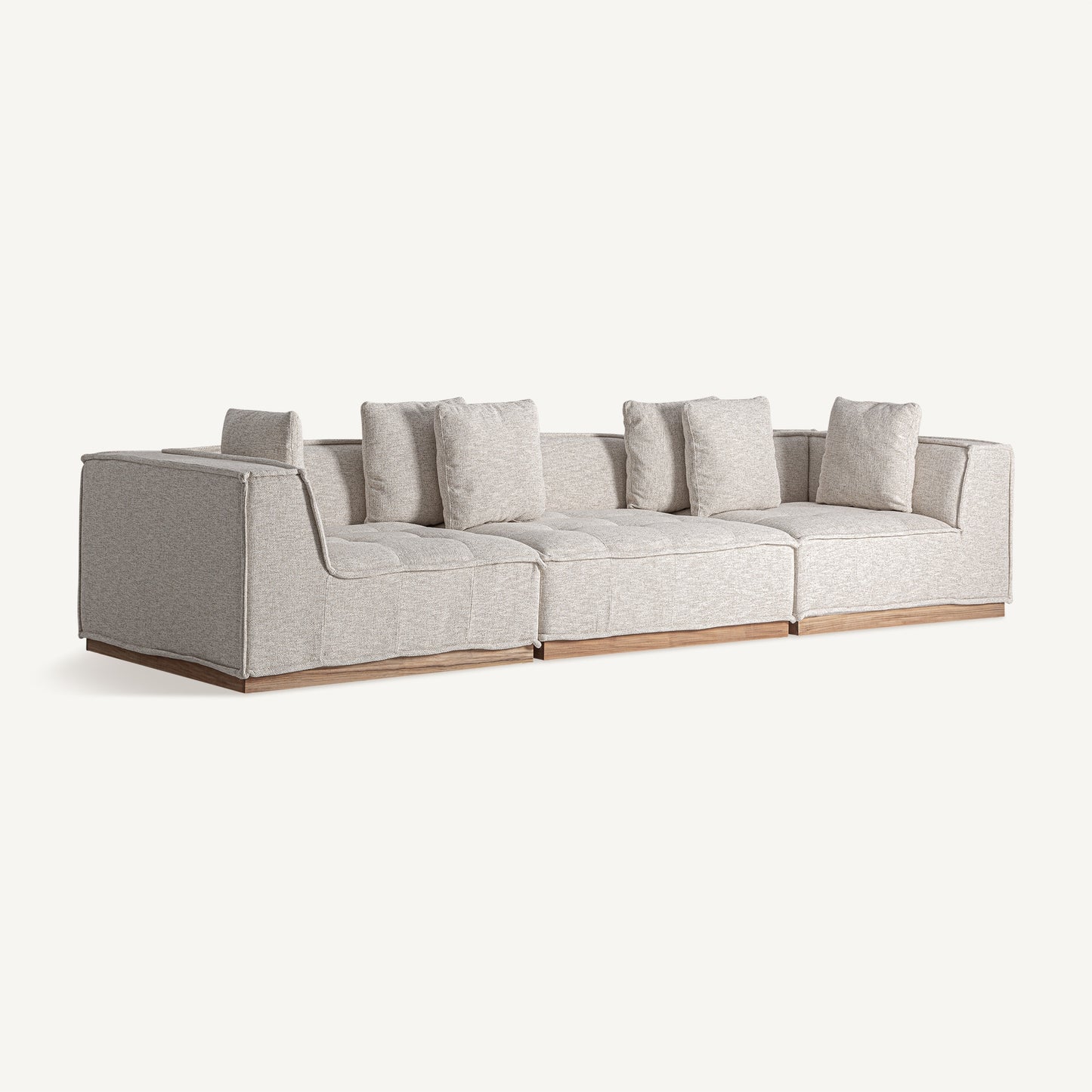 VITTEL CENTRAL SOFA MODULE (TEKA WOOD)