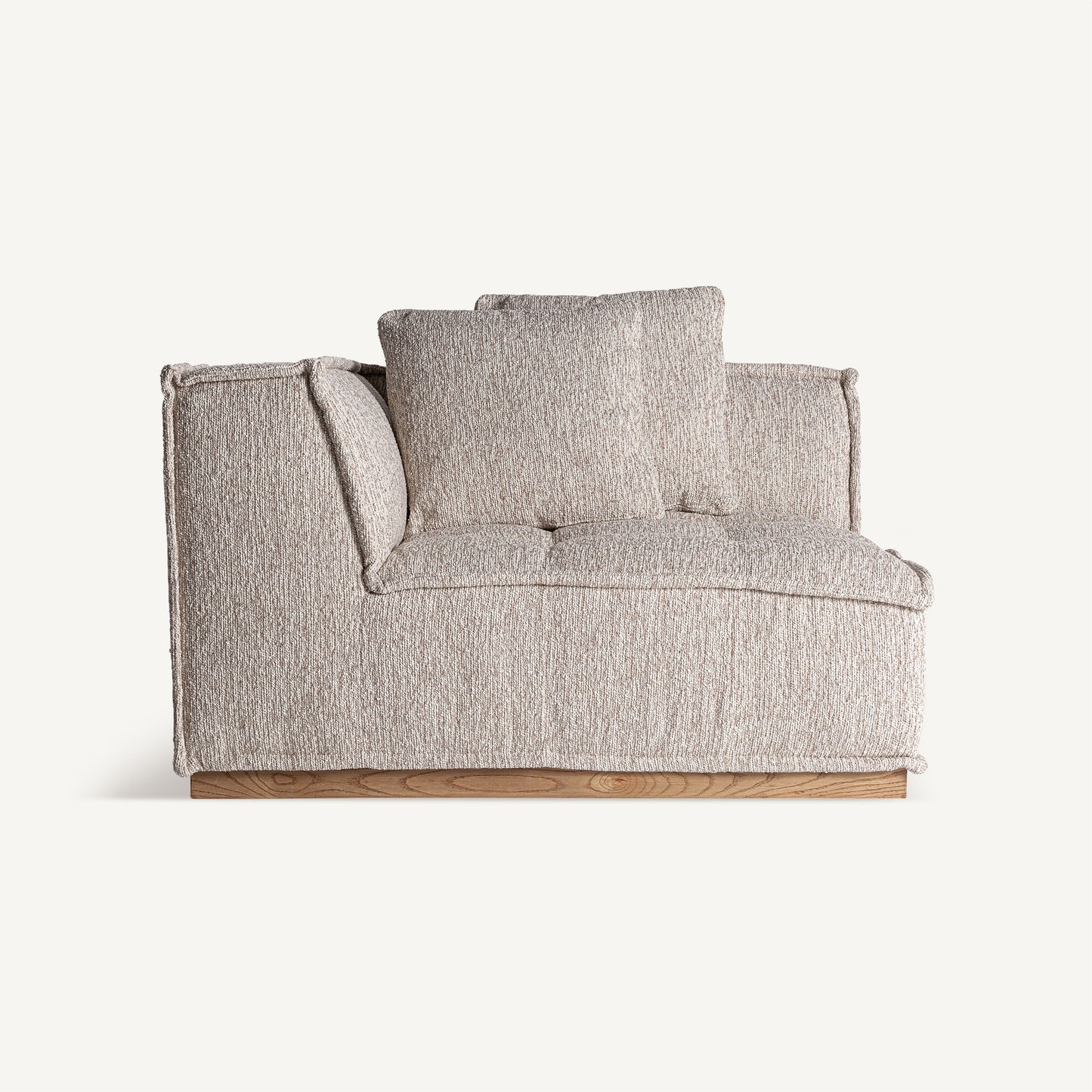 VITTEL CORNER SOFA MODULE (PINE WOOD)