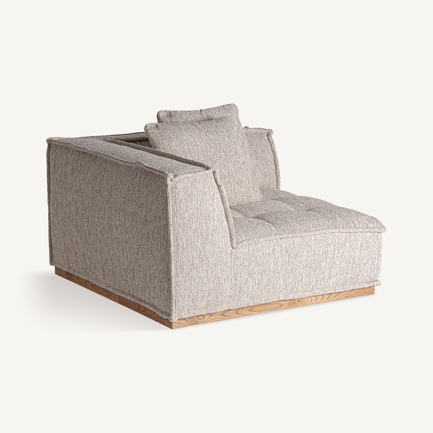VITTEL CORNER SOFA MODULE (PINE WOOD)