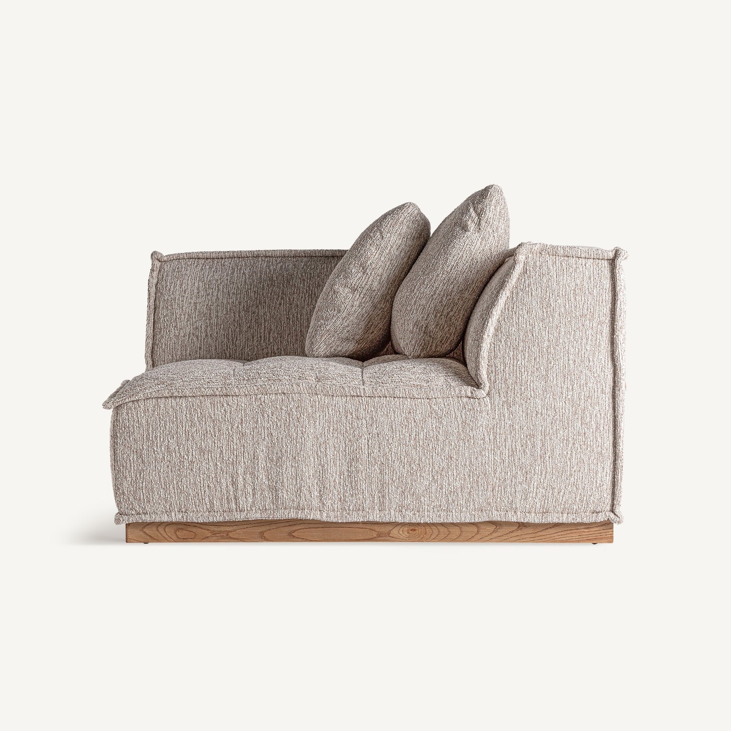 VITTEL CORNER SOFA MODULE (PINE WOOD)