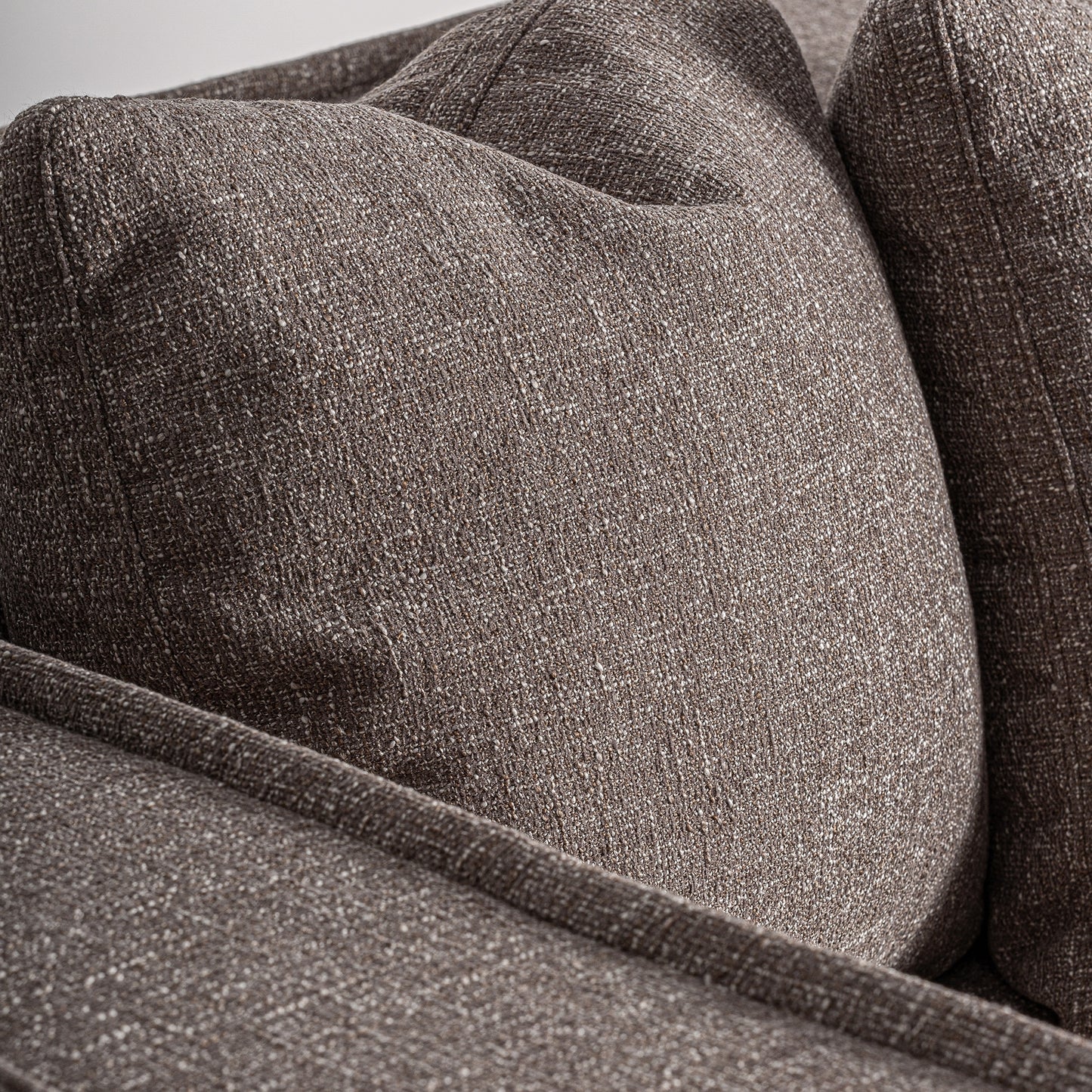 VITTEL BROWN CORNER SOFA MODULE (PINE WOOD)
