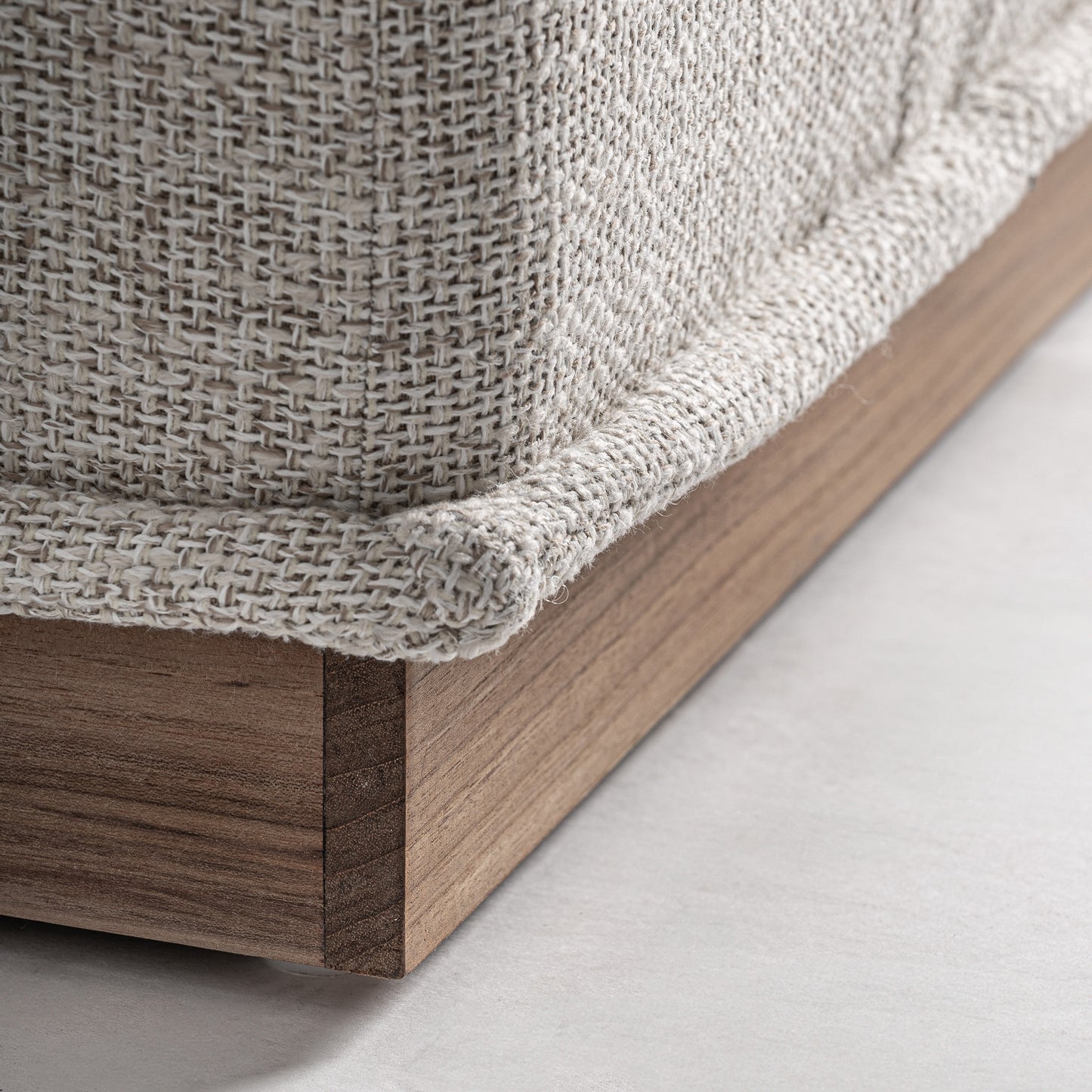 VITTEL CORNER SOFA MODULE (TEKA WOOD)
