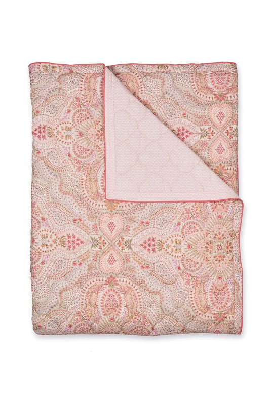 Moon Flower Quilt - pink