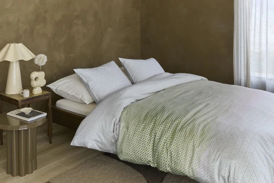 Nadine Green Duvet Cover
