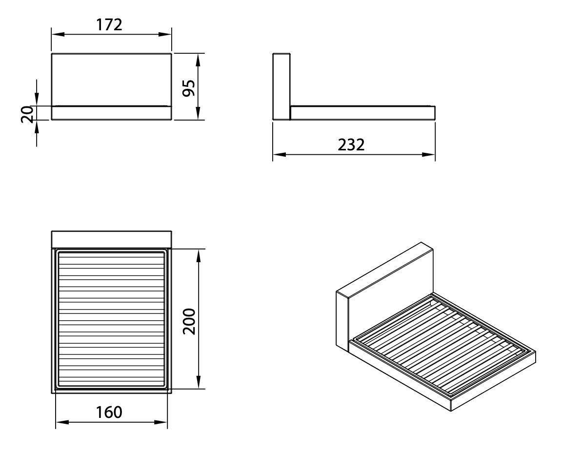 Ombro Bed