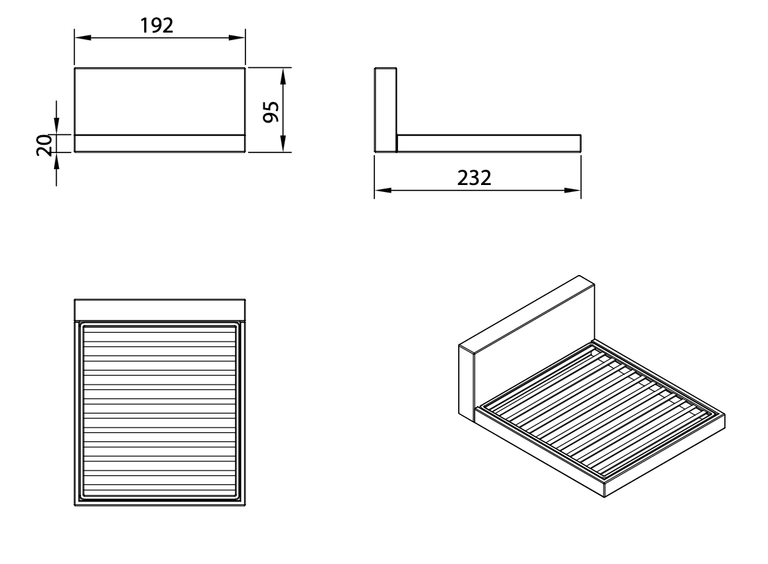 Ombro Bed