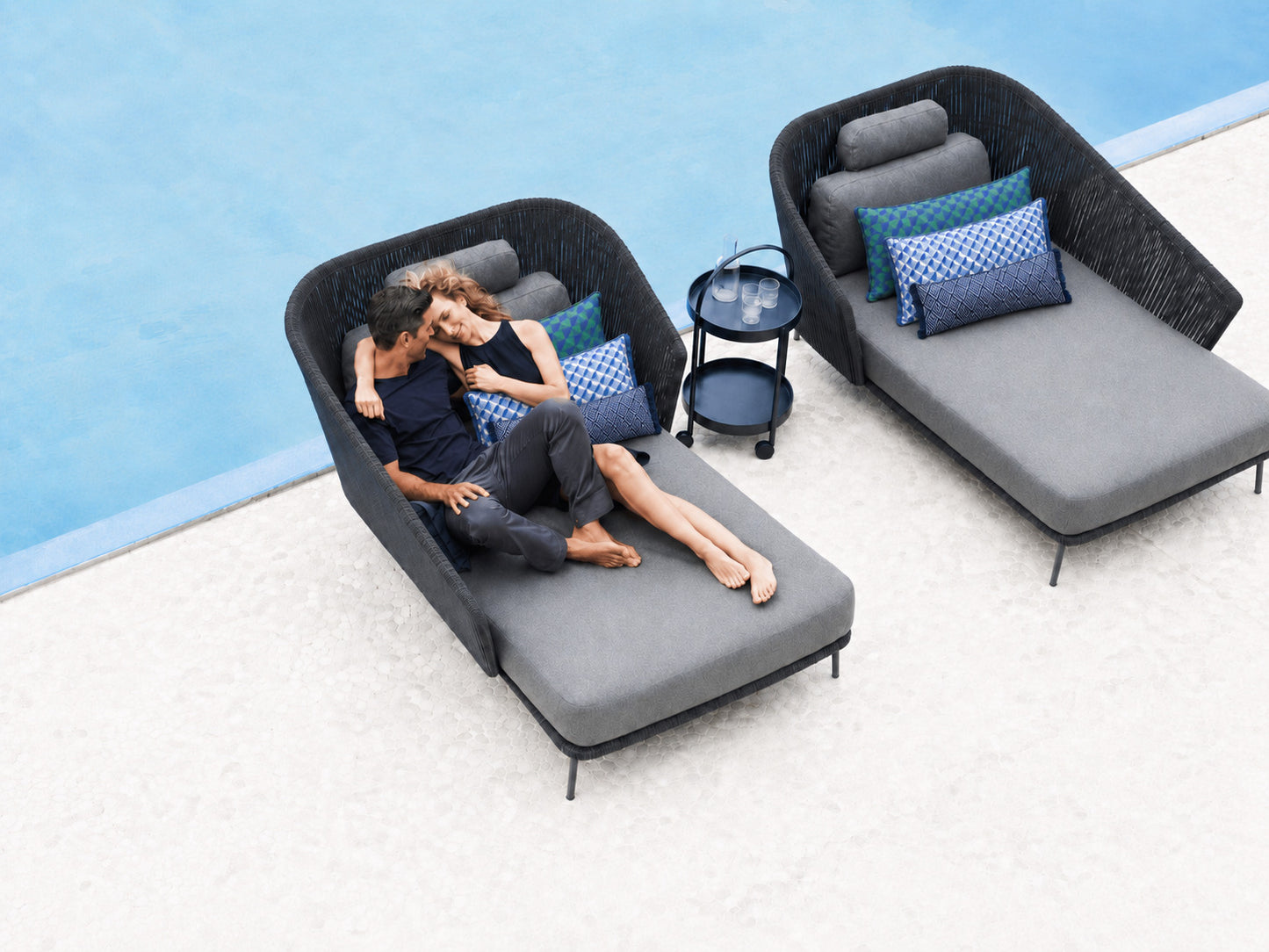 Balian Cobalt Cushion