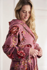 Bathrobe Secret Garden Mauve