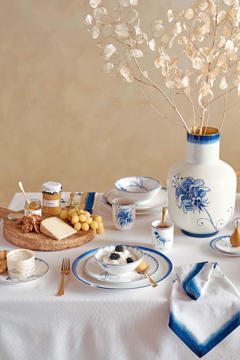 Mug Pip & The Blue Bird White 250 ml  (Set 2 Pieces)