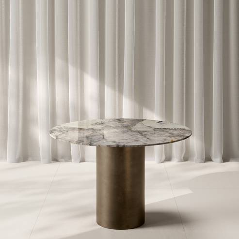 Raki Round One Dining Table