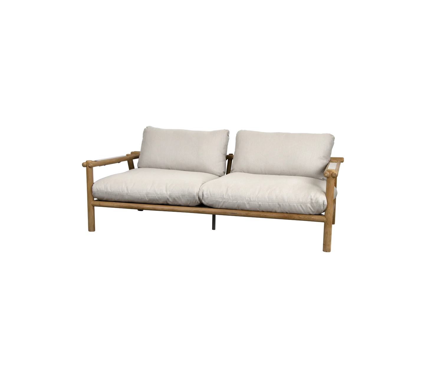 Sticks 2 seater sofa - teak
