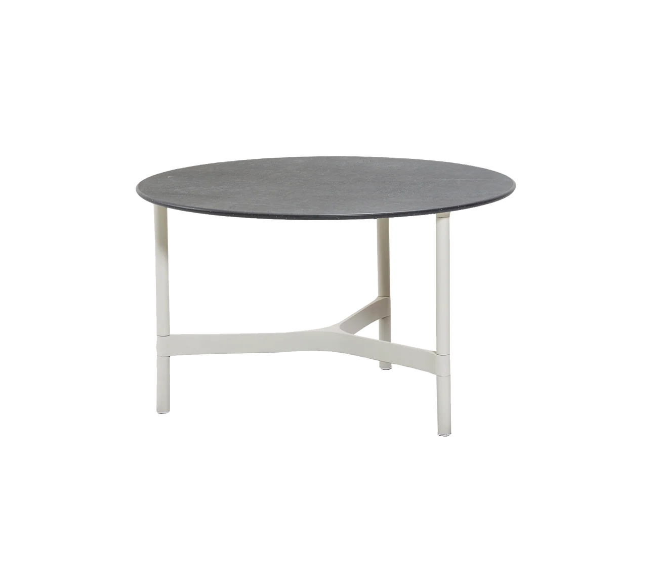 Twist aluminium coffee table